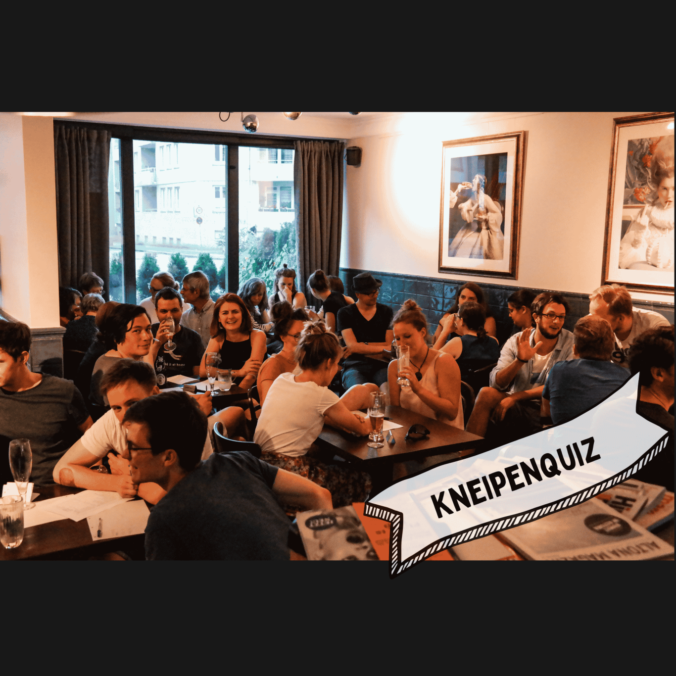 Kneipenquiz in HH Foto eines Kneipenquiz Events